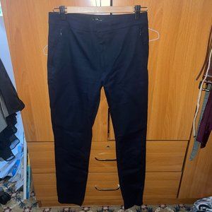club monaco skinny navy pants size 4